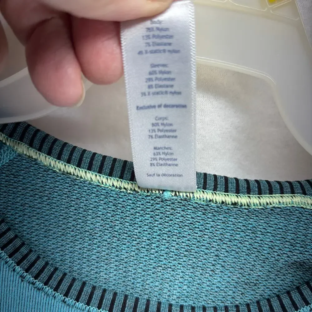 Ivivva by‎ Lululemon Girl’s Long Sleeve Top - Size 12